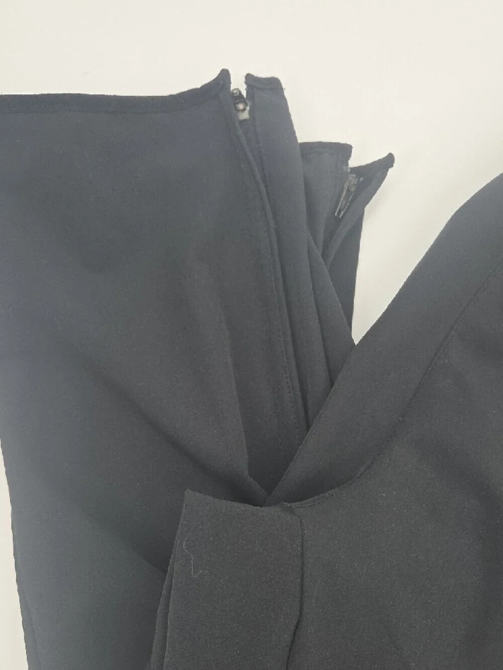 Nike Black Mens Lightweight Track Pants with White Swoosh